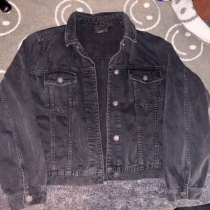Black Strigid (AE) American Eagle Jean Jacket